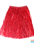Adult Red Hawaiian Grass Skirt