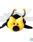 Bumble Bee Hat with Glitter Wings