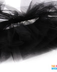 Children Plain Black Stiff Tutu