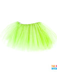 Children Plain Green Stiff Tutu