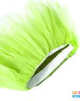 Children Plain Green Stiff Tutu