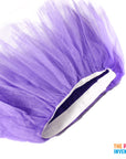 Children Plain Purple Stiff Tutu