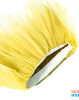 Children Plain Yellow Stiff Tutu