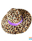 Leopard Print Pimp Hat