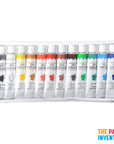 Oil Colours 12ml Paint Tubes (Set of 12)