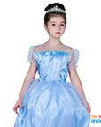 Children Blue Princess Costume