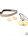1960s Hippie Lady Costume Accessory Kit (3 Piece Set)