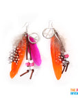 1960s Deluxe Feather Hippie Girl Costume Accessory Kit