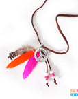 1960s Deluxe Feather Hippie Girl Costume Accessory Kit