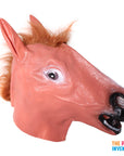 Horse Head Latex Mask