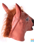 Horse Head Latex Mask