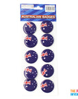 Australian Flag Badges (10pcs)