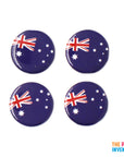 Australian Flag Badges (10pcs)