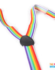 Rainbow Stripe Suspenders