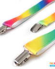 Rainbow Gradient Suspenders