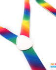 Rainbow Gradient Suspenders