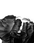 Large Black Hair Flower Claw Clip