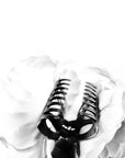 Large White Hair Flower Claw Clip