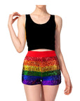 Sequin Shorts (Rainbow)