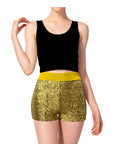 Sequin Shorts (Gold)