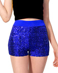 Sequin Shorts (Dark Blue)