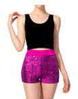 Sequin Shorts (Pink)