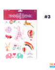 Watercolour Temporary Tattoos