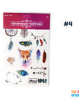 Watercolour Temporary Tattoos