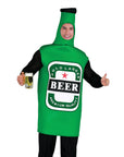 Adult Green Beer Bottle Costume