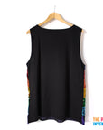 Adult Rainbow Sequin Mens Singlet