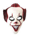 Evil Clown Plastic Mask