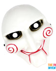 Saw Red Swirl Mask