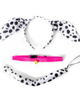Deluxe Pink Dalmatian Costume Kit (3 Piece Set)