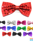 Sequin Bow Ties (Pack of 12)