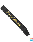 It's my Birthday Party Sash