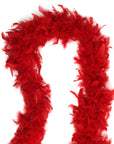 Red Feather Boa