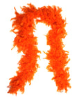Orange Feather Boa