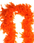 Orange Feather Boa
