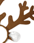 Brown Reindeer Ears Christmas Headband