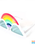 Rainbow Cloud Party Glasses