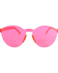 Perspex Wayfarer Party Glasses (Hot Pink)