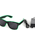 Light Up Wayfarer Party Glasses