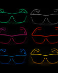 Light Up Wayfarer Party Glasses