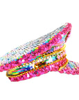 Deluxe Rainbow Studded Sequin Cap