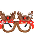 Twin Reindeers Party Glasses