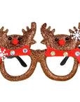 Twin Reindeers Party Glasses