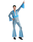 Adult Disco Man Jumpsuit (Blue)