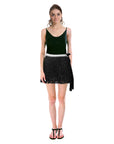 Fringe Skirt (Black)