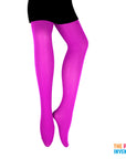 Hot Pink Plain Pantyhose