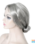 Silver Grandma Wig